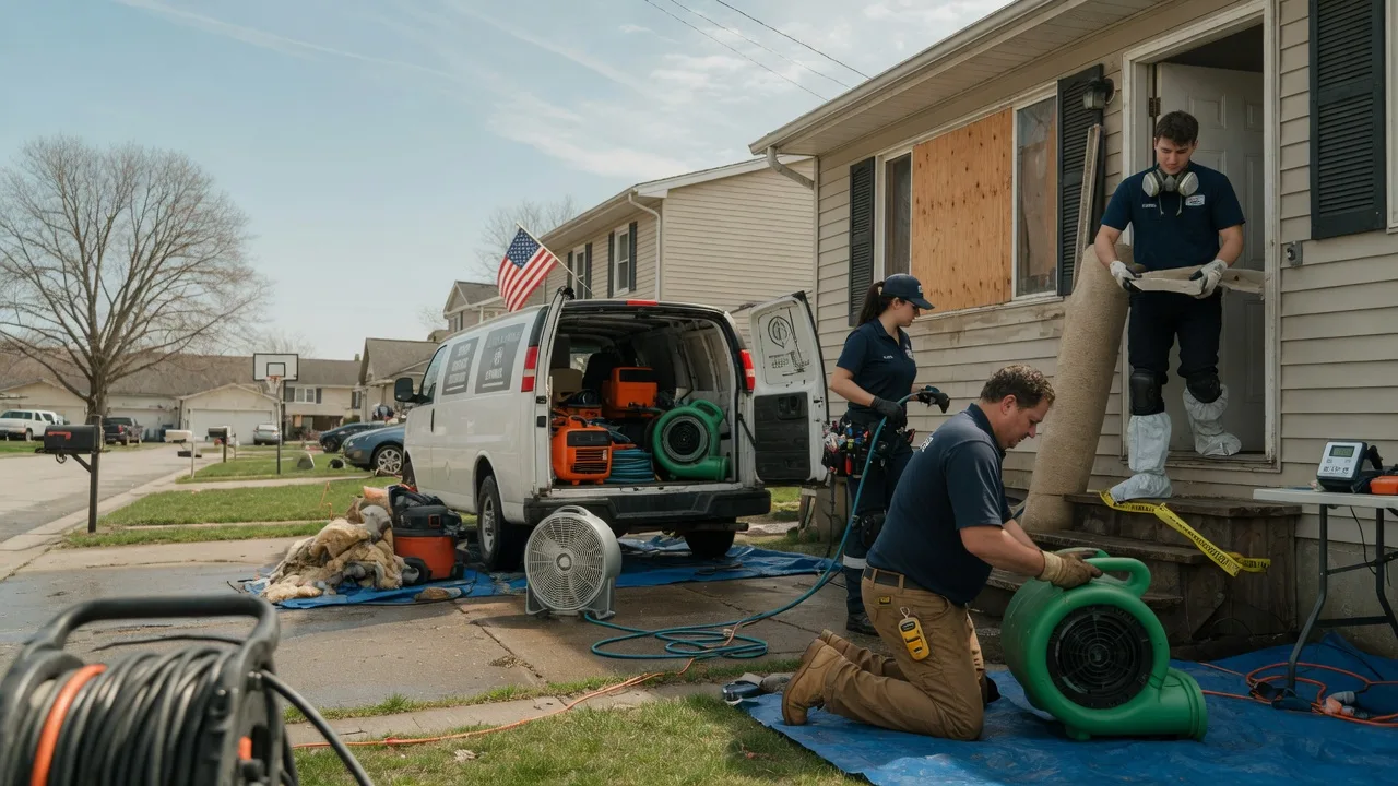Water Damage Restoration in Adamsville, OH near me